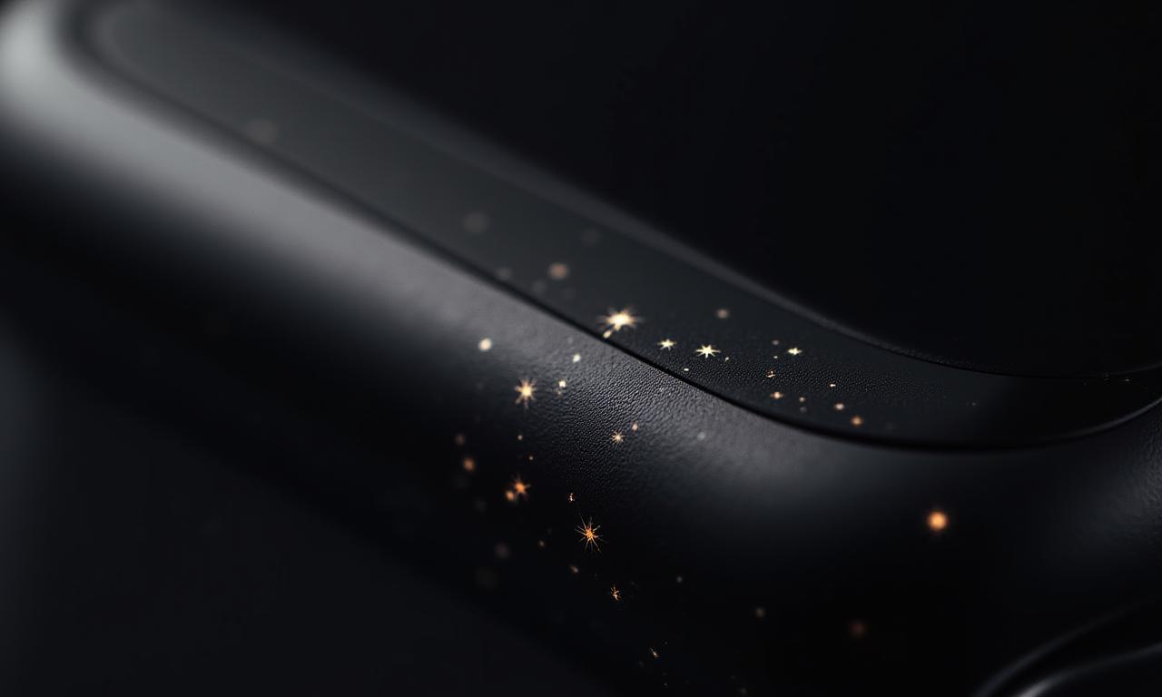 Motiv souhvězdí gravírovaný na boku Apple Watch