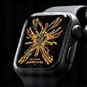 Zakázkové kaligrafické gravírování na Apple Watch